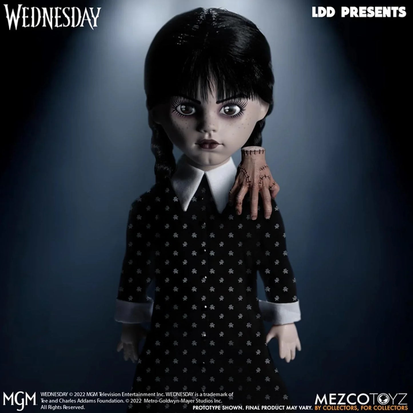 Mezco LDD Presents Wednesday Addams 10-Inch Doll - Jaiman Toys