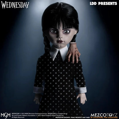 Mezco LDD Presents Wednesday Addams 10-Inch Doll - Jaiman Toys