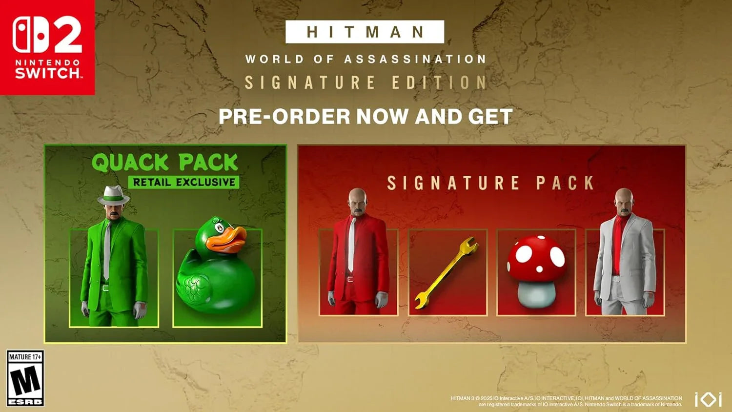 Hitman: World of Assassination Signature Edition - Nintendo Switch 2 Game - Jaiman Toys