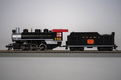 Bachmann USRA 0-6-0 Steam Locomotive with Smoke & Short Haul Tender N.C. & St. L. #152 HO Scale