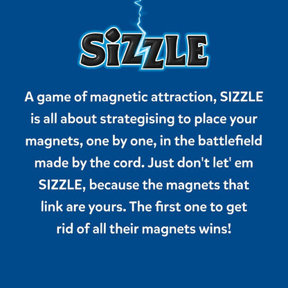 Skillmatics Classics Sizzle Magnetic Strategy Game – 2–4 Players, Two Difficulty Levels