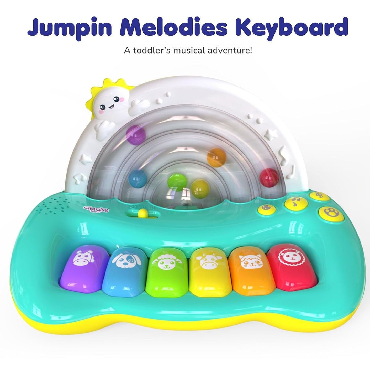 Funskool Giggles Jumpin Melody Keyboard