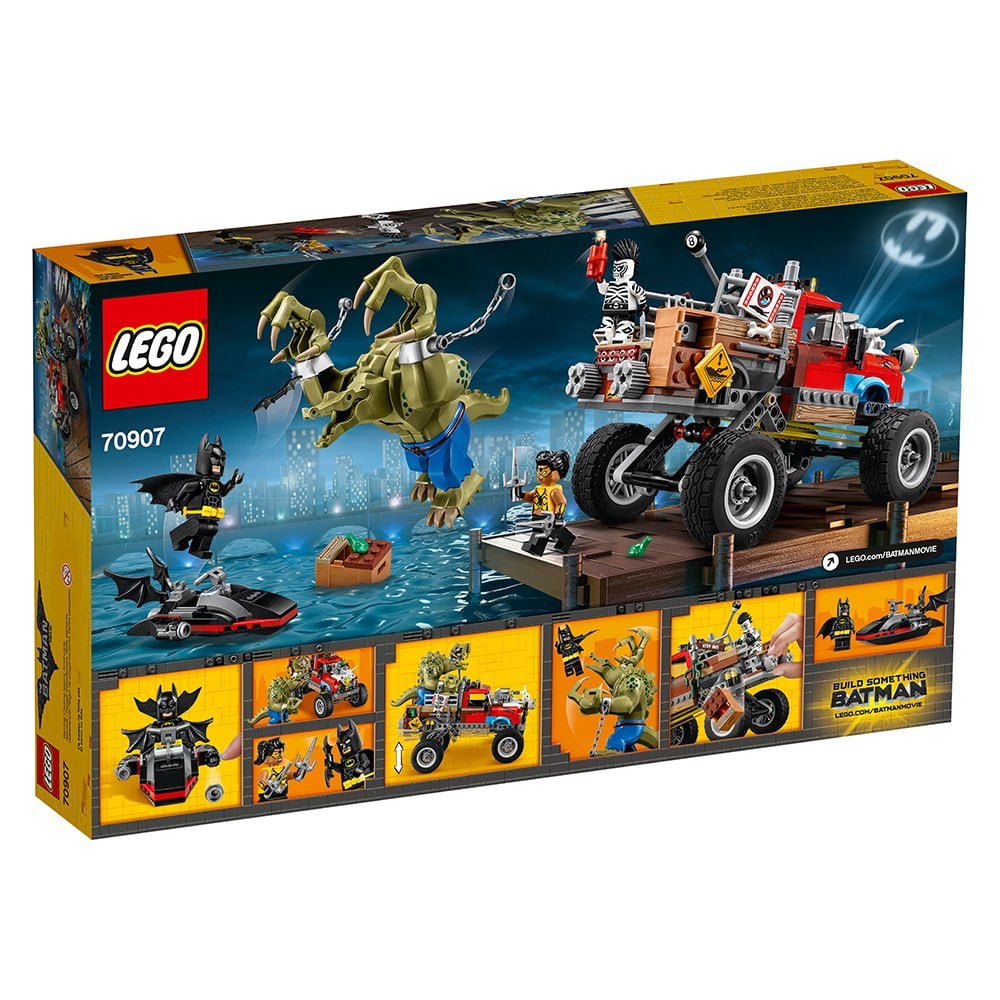 LEGO 70907! Batman Movie Killer Croc Tail-Gator For The Kids Age 14+ (460 Pieces)