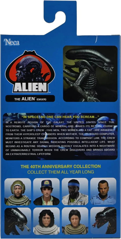 NECA Alien 40th Anniversary Giger 7" Scale Collectible Action Figure - Jaiman Toys