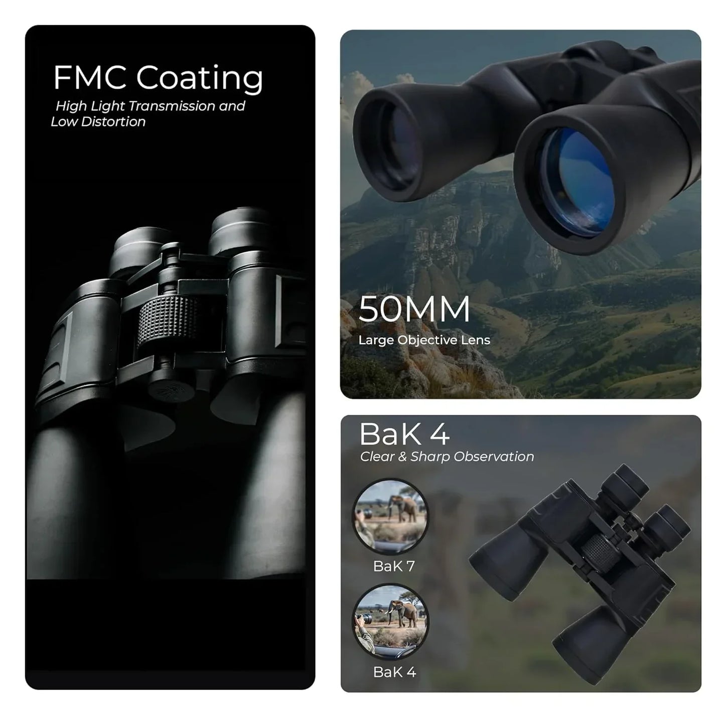Pie Matrix Hawk 10x50 Binoculars – Power, Precision & Grip for Outdoor Pros - Jaiman Toys