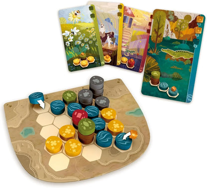 Harmonies Board Game – Nature Themed Strategy & Tile Placement Game by Libellud - Jaiman Toys