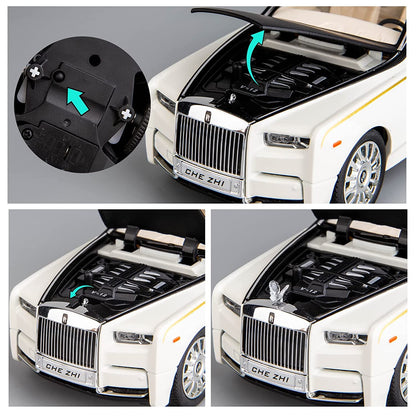 HQT 1:22 Scale Die-Cast Luxury Car Model with Light & Sound – Pull Back Action