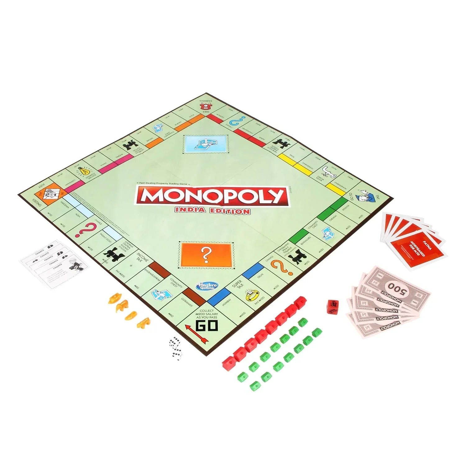 MONOPOLY India Edition Game, Board Game & Puzzles for Families and Friends, Toys for Kids, Boys and Girls Ages 8 and Up, Fantasy Gameplay, Strategy Board Game - Jaiman Toys
