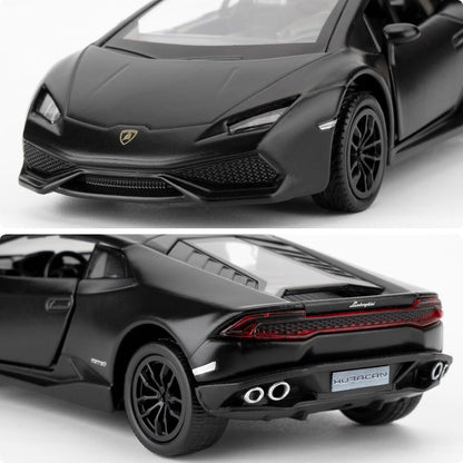 RMZ City Lamborghini Huracán Coupé 1:32 Scale Die-Cast Model Car – | Collectible Miniature Supercar with Opening Doors | 3 Colour Variants