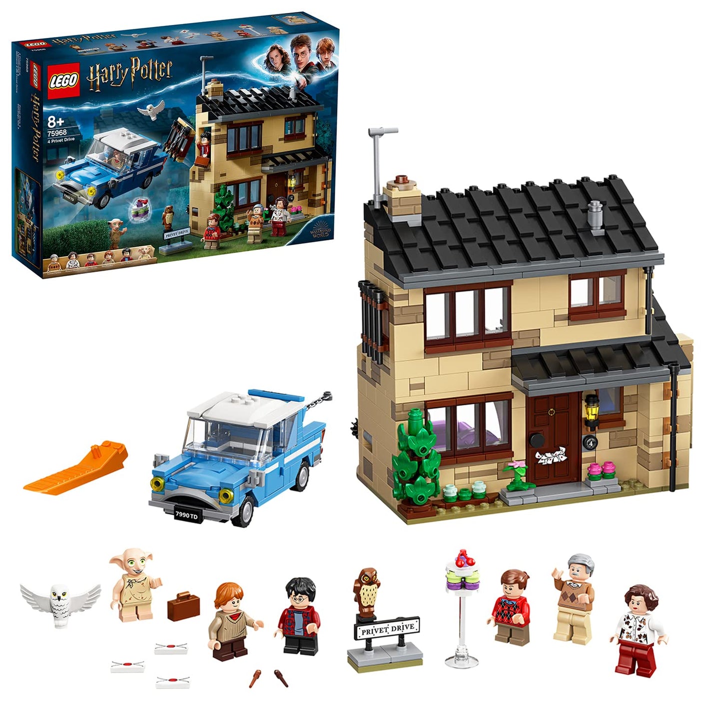 LEGO Harry Potter 4 Privet Drive 75968 Building Kit Age 8+