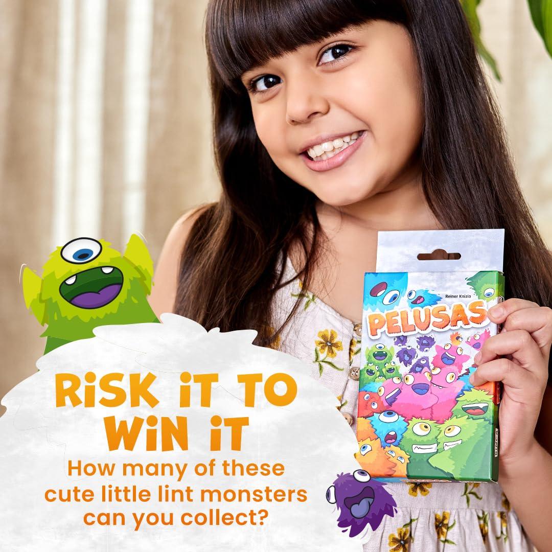 Binca Card Game - Pelusas, Return Gifts for Birthday, Thrilling Game of Risk & Luck for Kids, Teens and Adults, Fast-paced for Family Game Night, - Jaiman Toys