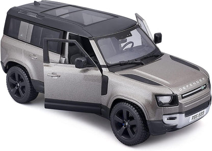 Bburago - 1/24 Scale Model Compatible with Land Rover Defender 110 Replica Miniature SUV 2022