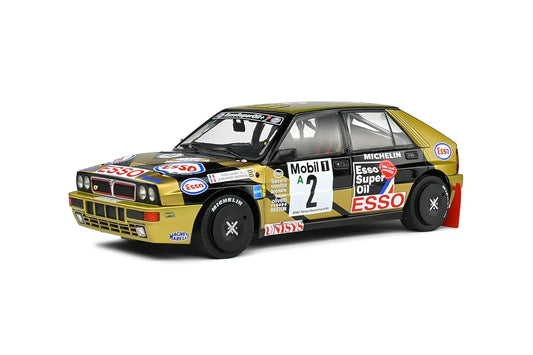 Lancia Delta HF Integrale 1:18 – ADAC Rally 1989 Black Edition - Jaiman Toys