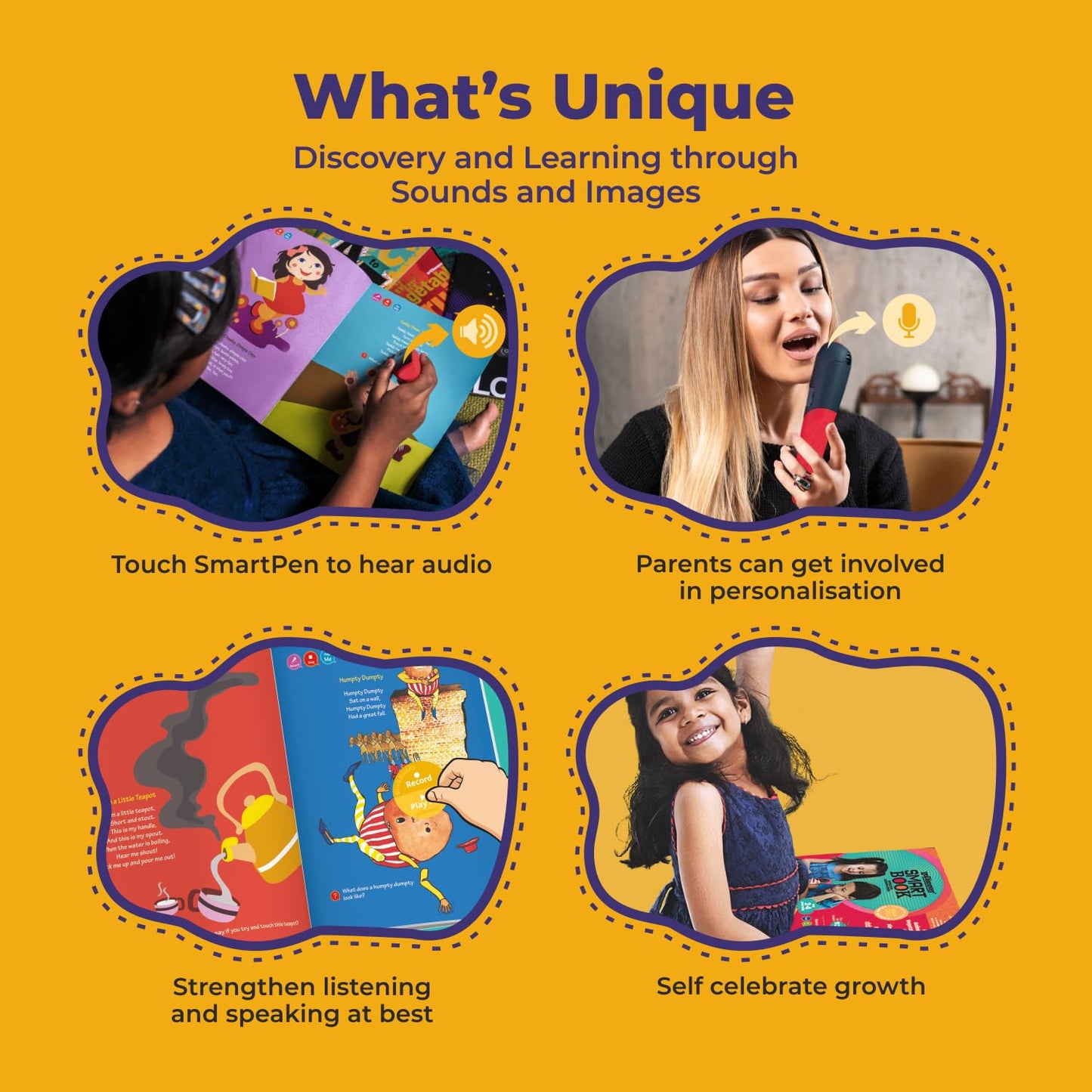 goDiscover Interactive Smart Books with Talking Pen | 9-Book Educational Learning Set for Toddlers