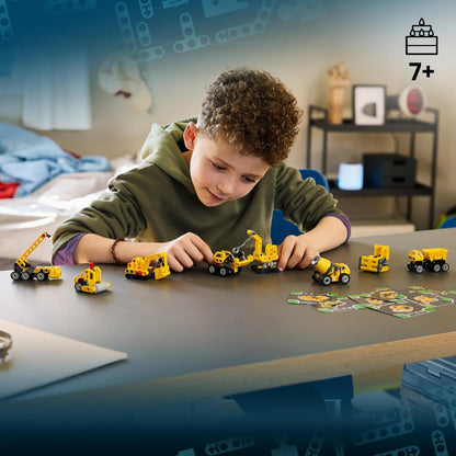 LEGO 42233 Technic Mighty Machines Series 1 Mystery Box Building Toy – Pack of 8 Collectible Vehicle Sets, 7+