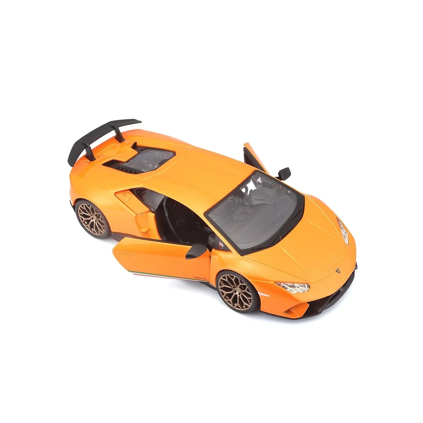 Bburago Lamborghini Huracan Performante, Die Cast, 1: 24 Scale (Metallic Orange) - Jaiman Toys