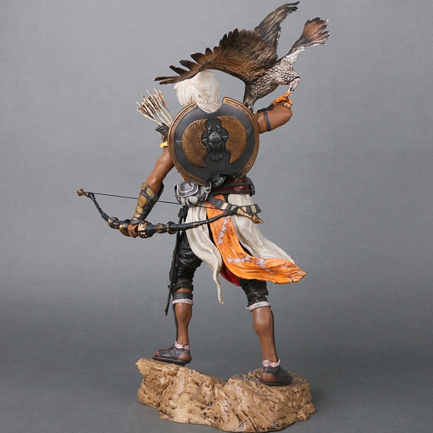 Assassin’s Creed Origins Bayek Protector of Egypt Collectible Statue with Eagle ( 11 Inch) – Premium Display Figure