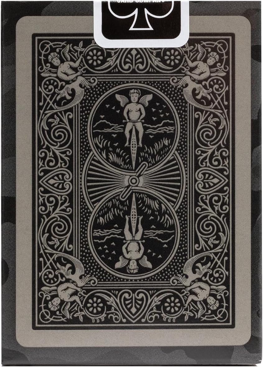 Bicycle Tactical Field Playing Cards – Poker Size Deck with Air-Cushion Finish, Assorted Colour