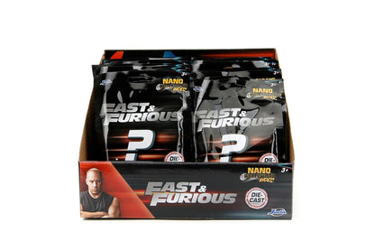 Jada Toys Fast & Furious Nano Cars Mystery Blind Bag – 1 Surprise Die-Cast Metal Car (4cm)