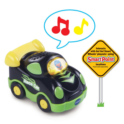 VTech Go! Go! Smart Wheels 3-in-1 Launch & Play Raceway | Interactive Car Track Playset with SmartPoint Race Car | Educational Toy for Ages 1–5