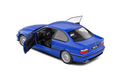 (Damaged Box) Solido 1:18 BMW E36 M3 Coupe Blue Die-Cast Collectible Model Car