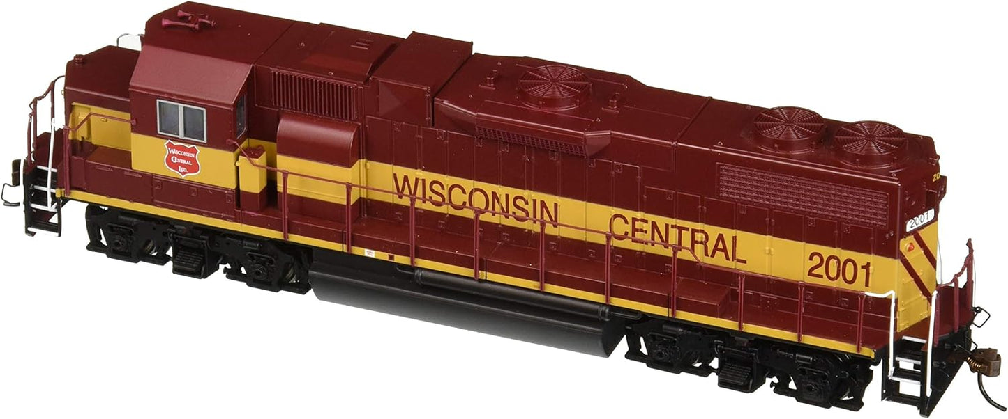 Bachmann EMD GP38-2 Wisconsin Central #2001 HO Scale DCC Ready Diesel Locomotive