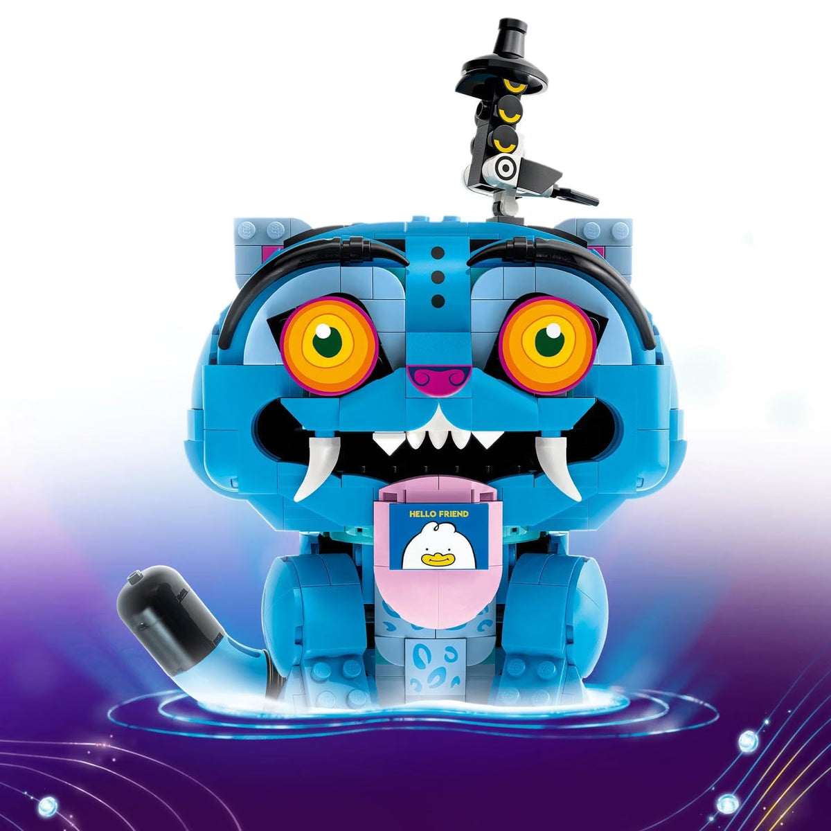 LEGO 72537 KPop Demon Hunters Derpy Tiger and Sussie Bird – Posable Character Building Set, 825 Pieces, Ages 9+
