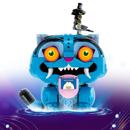 LEGO 72537 KPop Demon Hunters Derpy Tiger and Sussie Bird – Posable Character Building Set, 825 Pieces, Ages 9+
