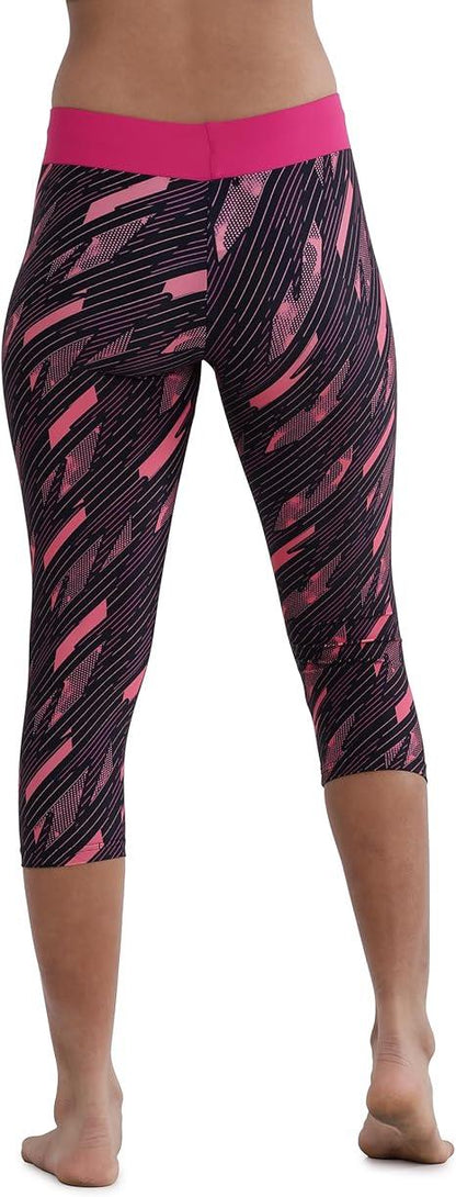 Speedo Hyperboom Allover Active Capri for Girls – Casual Printed, Comfortable & Stylish - Jaiman Toys