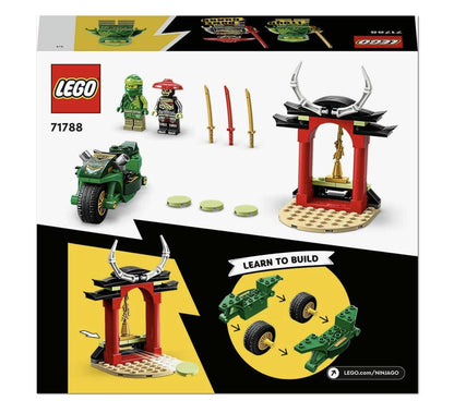 LEGO 71788 Lloyd’s Ninja Street Bike Building Toy Set (64 Pieces)