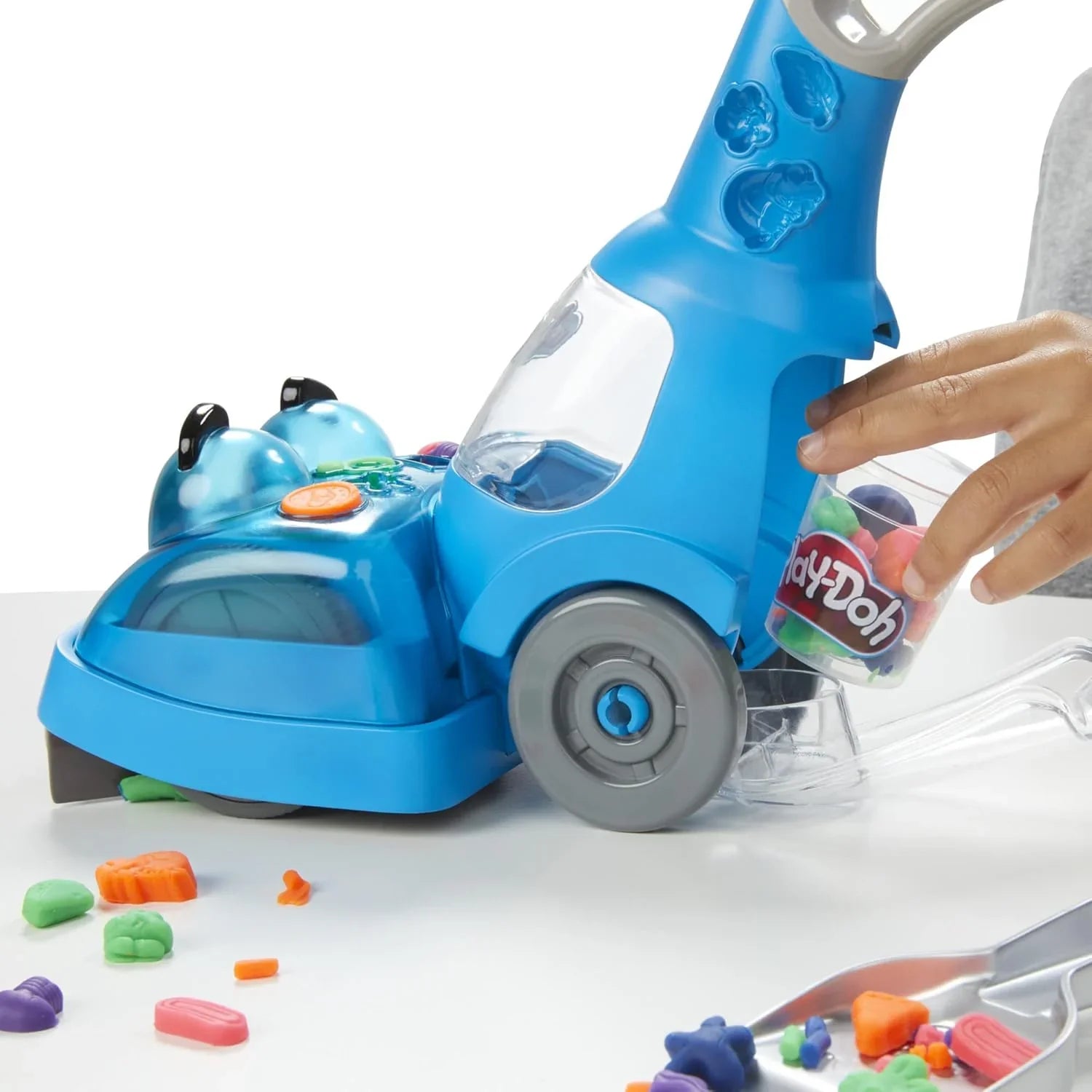 Play-Doh Vacuum Cleaner Playset – Includes Accessories & 5 Pots of Colorful Modeling Dough - Jaiman Toys