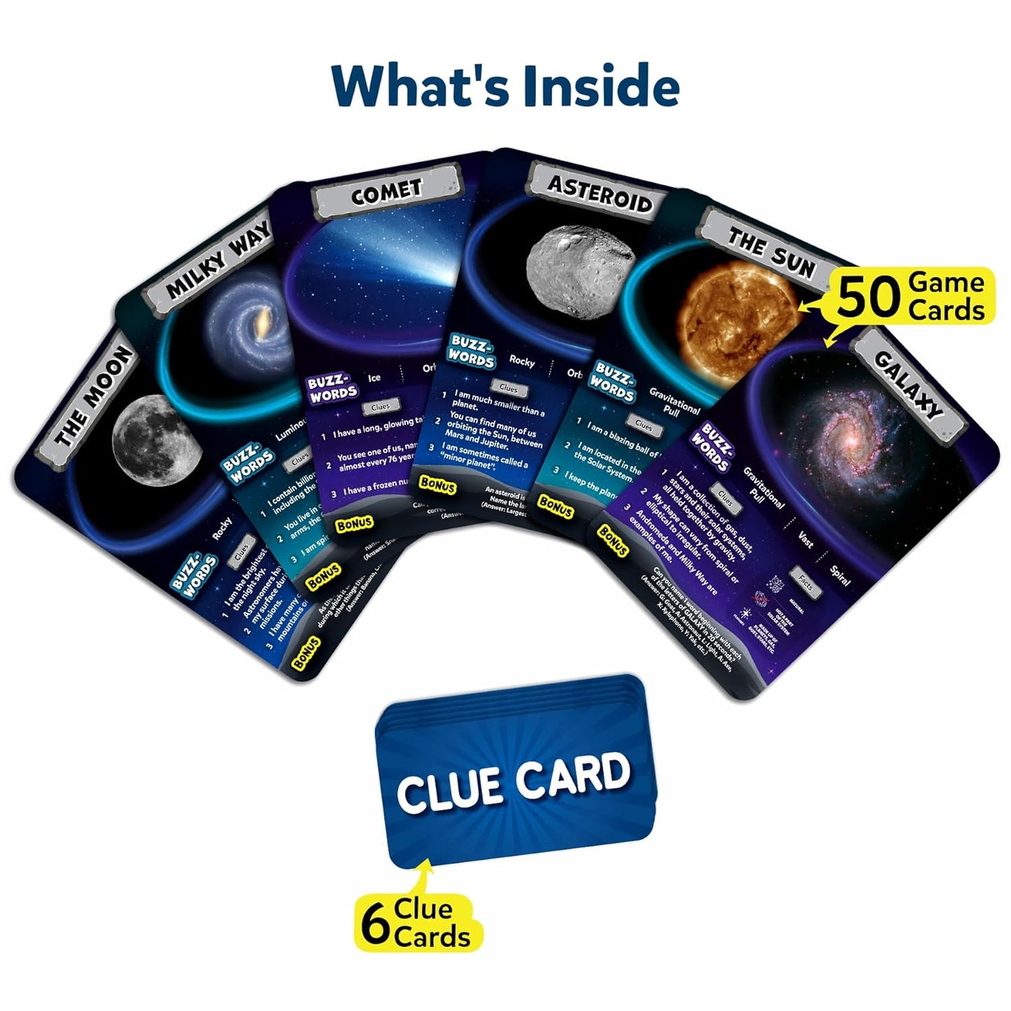 Skillmatics Card Game - Guess in 10 NASA Space, Perfect for Boys, Girls, Kids & Families Who Love Educational Toys, Gifts for Ages 8, 9, 10 and Up