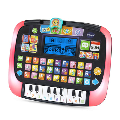 VTech Little Apps Light-Up Tablet | Interactive Educational Learning Tablet with Light-Up Screen, Piano Keys, ABC, Numbers, Music & Games for Kids