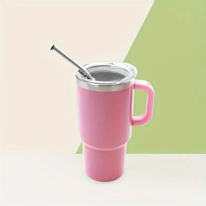 The Quencher H1.0 FlowState™ Miniature Tumbler | 90ml (3oz) Double Wall Stainless Steel With Handle & Straw