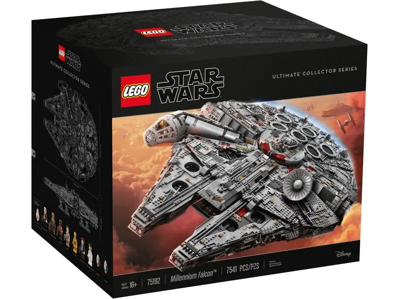 LEGO Star Wars Ultimate Millennium Falcon 75192 Expert Building Kit and Starship Model, Best Gift and Movie Collectible for Adults (7541 Pieces)