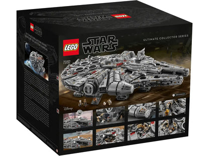 LEGO Star Wars Ultimate Millennium Falcon 75192 Expert Building Kit and Starship Model, Best Gift and Movie Collectible for Adults (7541 Pieces)