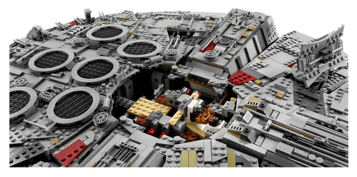 LEGO Star Wars Ultimate Millennium Falcon 75192 Expert Building Kit and Starship Model, Best Gift and Movie Collectible for Adults (7541 Pieces)
