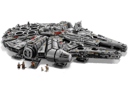 LEGO Star Wars Ultimate Millennium Falcon 75192 Expert Building Kit and Starship Model, Best Gift and Movie Collectible for Adults (7541 Pieces)