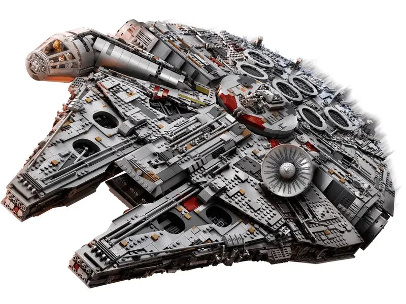 LEGO Star Wars Ultimate Millennium Falcon 75192 Expert Building Kit and Starship Model, Best Gift and Movie Collectible for Adults (7541 Pieces)