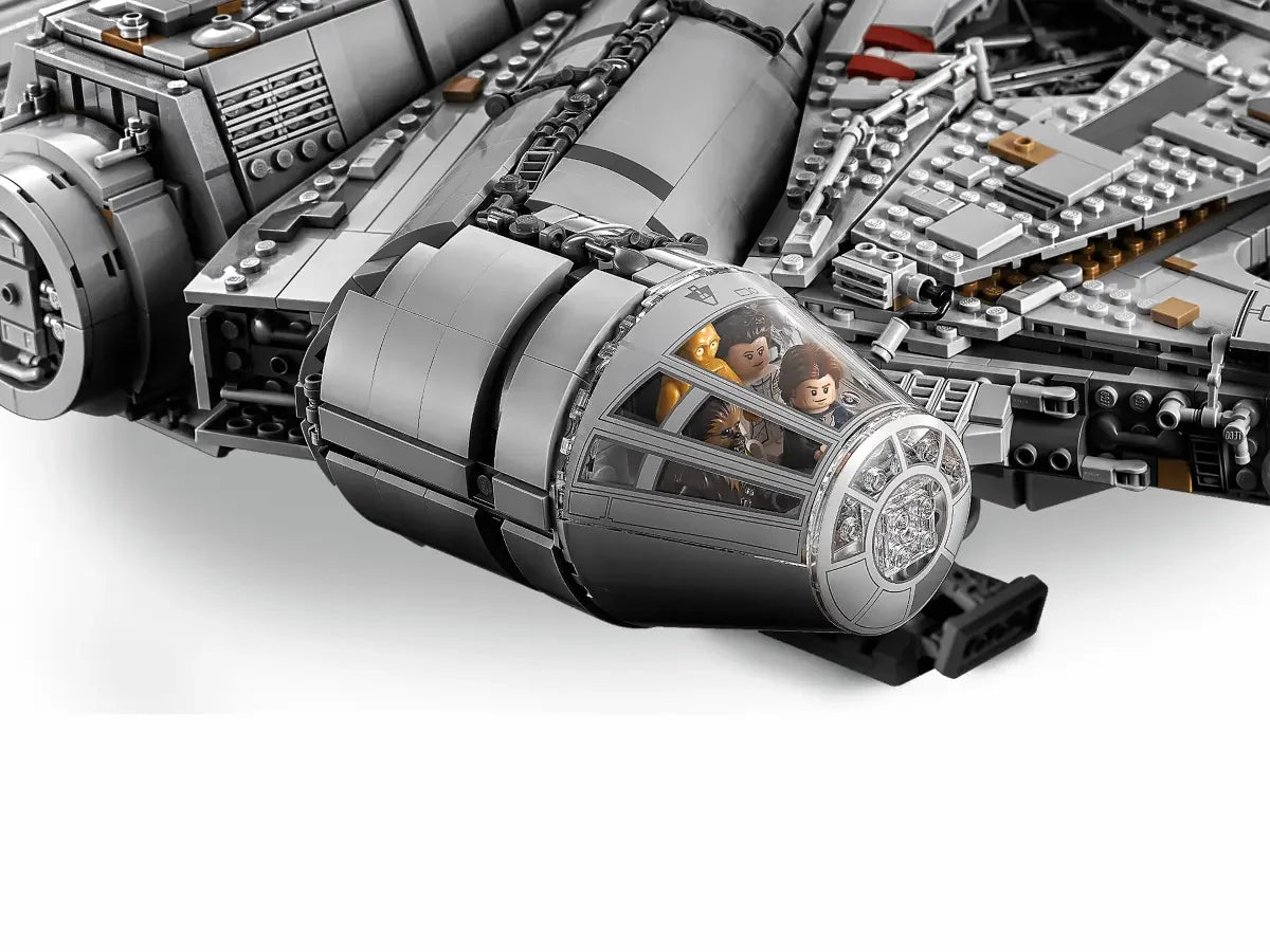 LEGO Star Wars Ultimate Millennium Falcon 75192 Expert Building Kit and Starship Model, Best Gift and Movie Collectible for Adults (7541 Pieces)