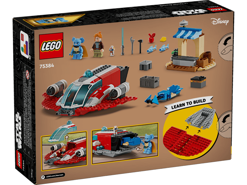 LEGO 75384 Star Wars The Crimson Firehawk Set (136 Pieces)