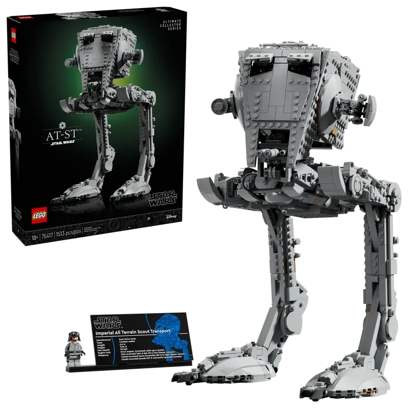 LEGO® Star Wars UCS AT-ST 75417 – 1513 Piece Ultimate Collector’s Set - Jaiman Toys