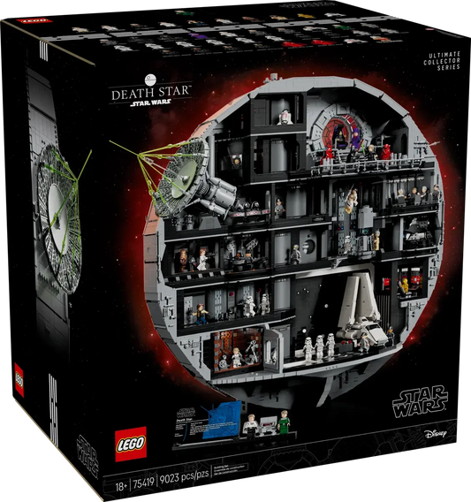 LEGO® 75419 Star Wars™ Death Star – Ultimate Collector Series Building Set (9023 Pieces)