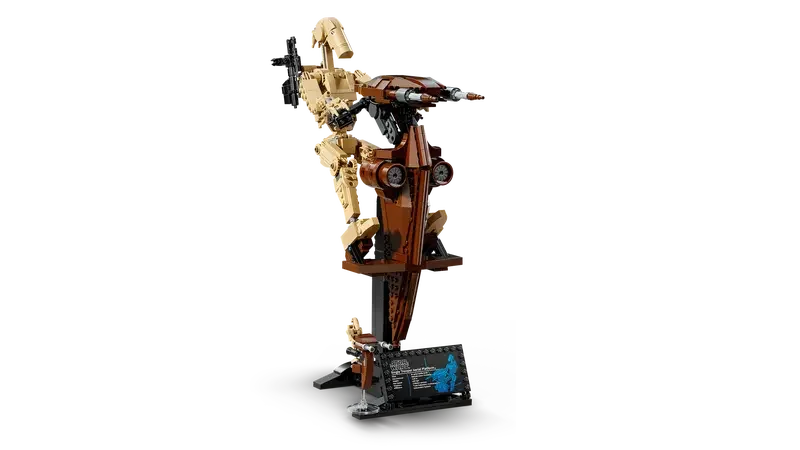 LEGO® Star Wars Battle Droid with STAP 75428 – 1088 Piece Collector Display Set - Jaiman Toys