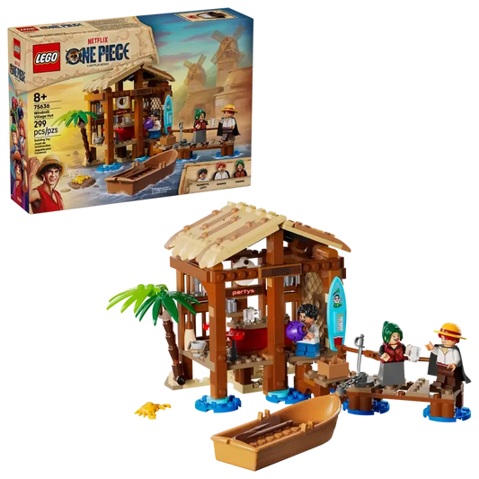 LEGO® 75636 One Piece Windmill Village Hut – 299 Piece Netflix Series Set - Jaiman Toys