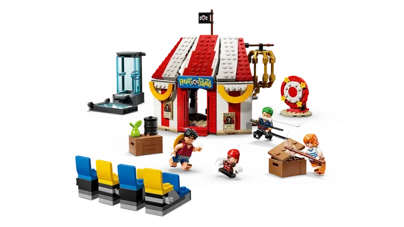 LEGO® 75637 One Piece Buggy the Clown’s Circus Tent 75637 – 573 Piece Netflix Series Set - Jaiman Toys