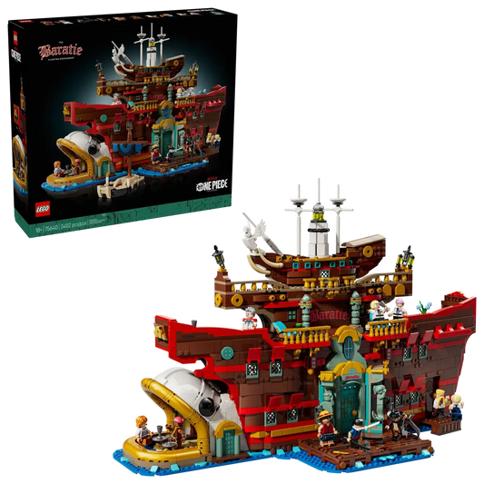 LEGO75640 The Baratie Floating Restaurant  One Piece Licensed Display Set (3,402pcs, Ages18+) - Jaiman Toys