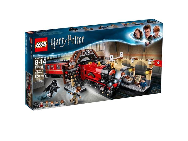 LEGO Harry Potter 75955 Hogwarts Express Toy Train Building Set Includes Model Train and Harry Potter Minifigures Hermione Granger and Ron Weasley (801 Pieces)