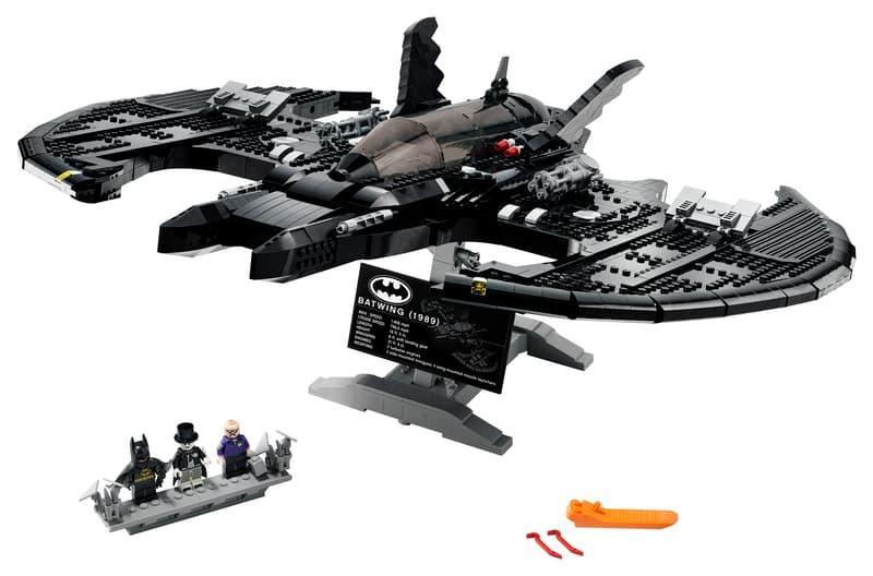 LEGO DC 76161 Batman 1989 Batwing – Buildable Superhero Display Kit
