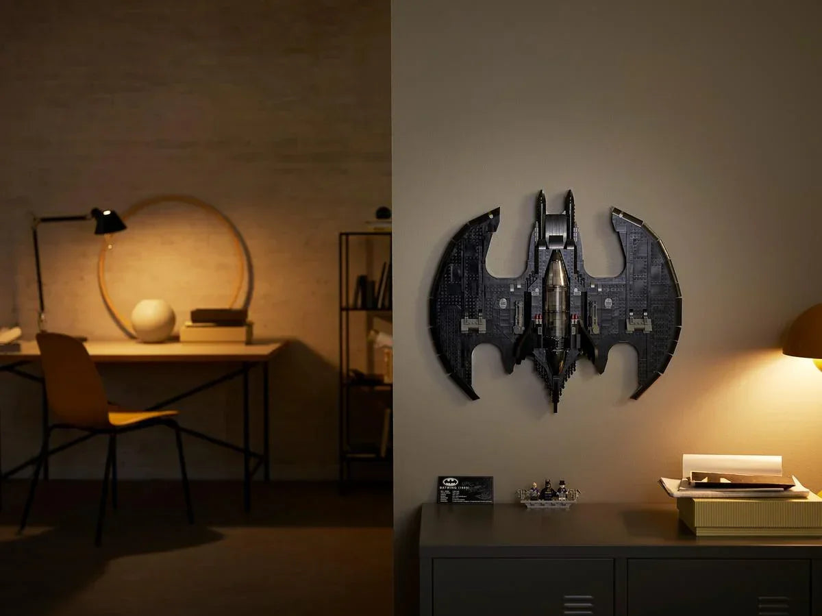 LEGO DC 76161 Batman 1989 Batwing – Buildable Superhero Display Kit